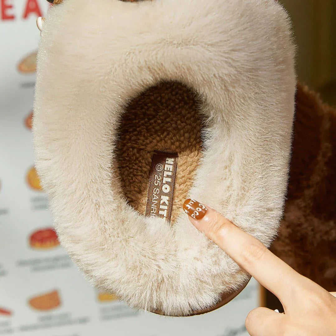 Chaussons Hello Kitty 🐱👣 – Douillets & Adorables 💖